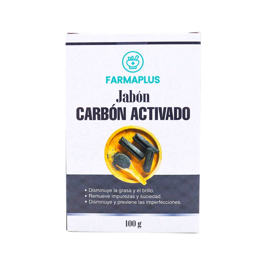 Jabón carbón activo 100gr