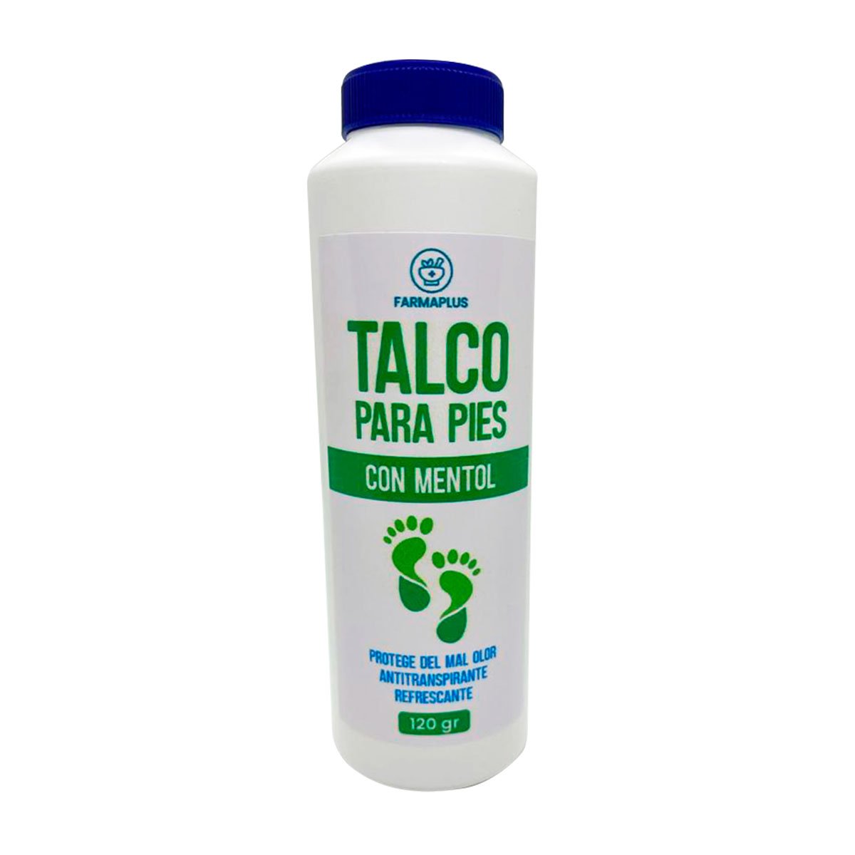 TALCO-120G Talco para pies mentol 120gr - Imagen 1